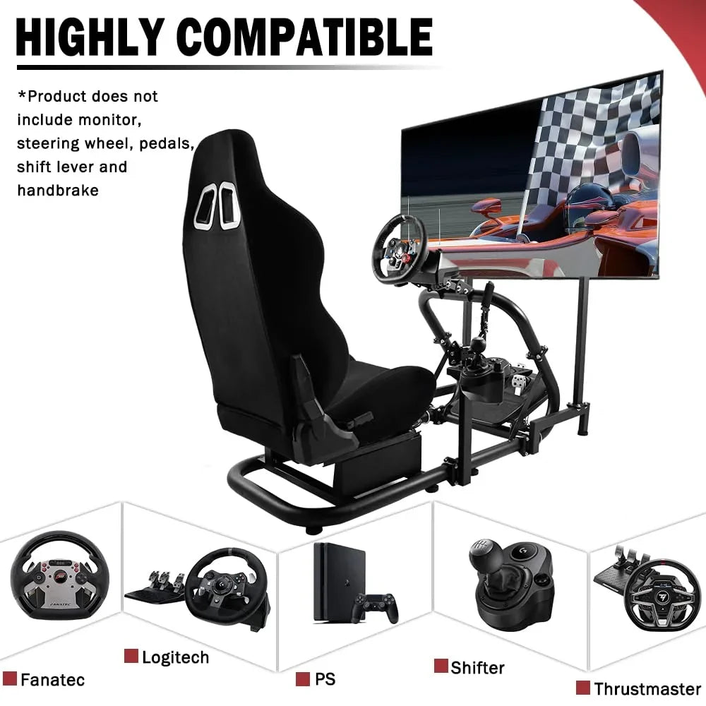 Logitech Sim Fanatec Supllueer with Racing G920 Seat TV G29 Fit Thrustmaster Stand & G923 Cockpit