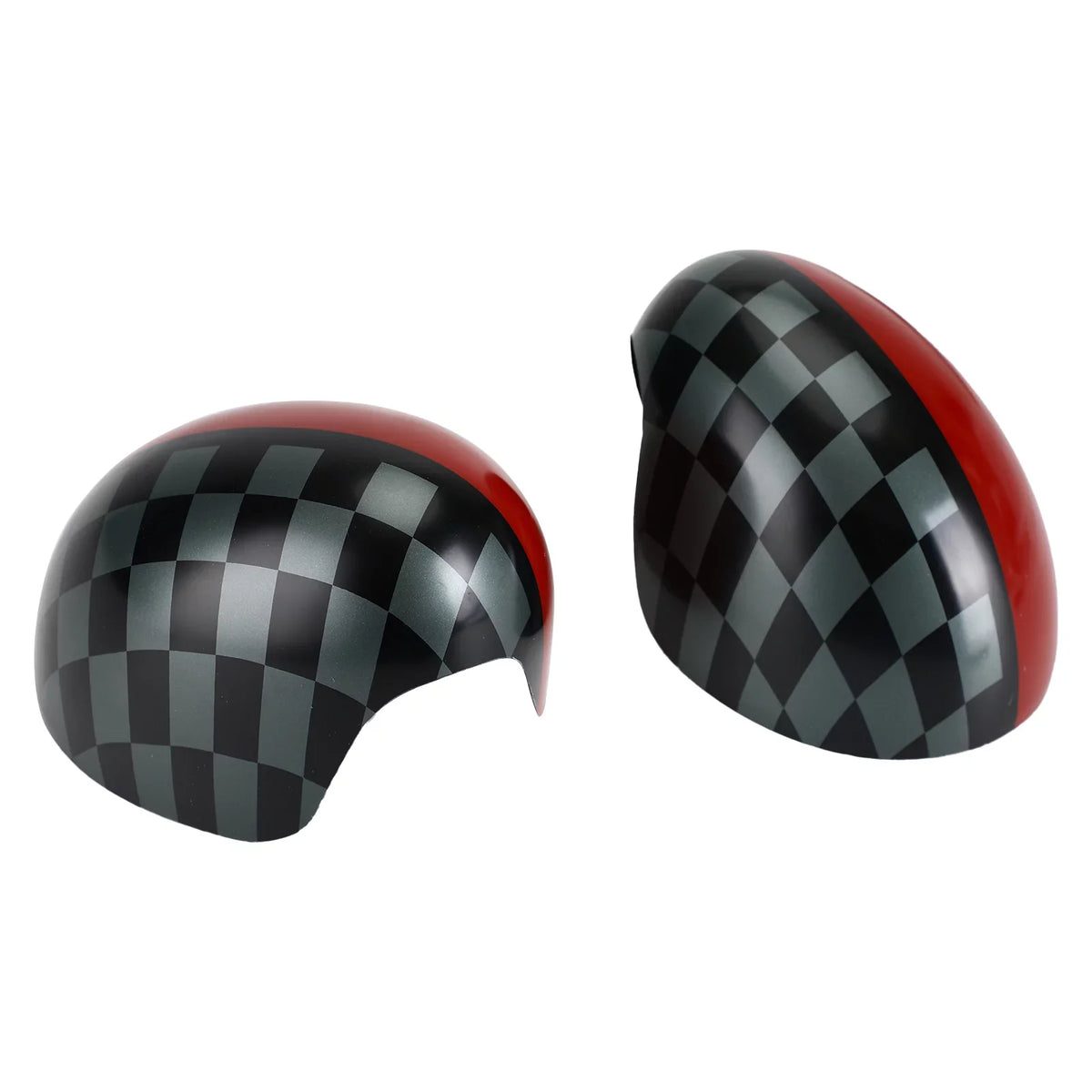 F56 Red Cooper for Mirror Hardtop MINI checkered Black/Grey F55 Cover
