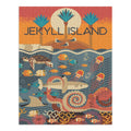 and Puzzle, Piece Geometric Textured Puzzle 19x27, Adults (1000 Size Georgia, for Jekyll Challenging in Family, Island, Made USA) Jigsaw
