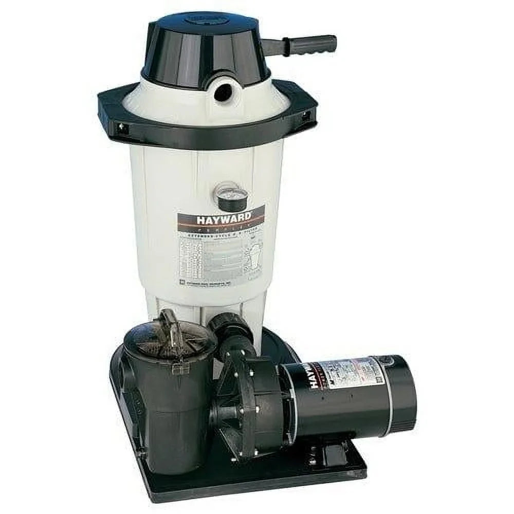 1-1-2HP Perflex Pump Hayward Matrix W3EC50C93S Above 25 System with D.E. Power-Flo Filter Extended-Cycle Ground Sq. ft.