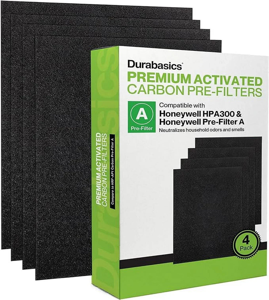 Filter Pack Filter Pre for Honeywell Prefilter for Honeywell Prefilter Filters, Purifier, Durabasics A, Pre-Filters HRF-AP1-4 A, Replacement Honeywell HPA300 Replacement, Honeywell Air Honeywell