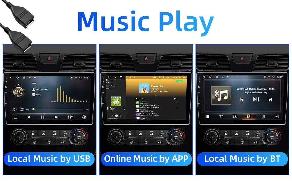 BT Support Altima Car Camera Screen & 8 IPS Auto Navi GPS 2014-2018 for 12 Stereo core(4+32G) inches Android Double Radio 9 Android Car Carplay with Nissan Touchscreen FM Din Backup