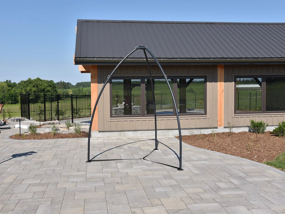 Stand 102" Chair Collection The Steel Outdoor Tripod Free-Standing Hamptons Hammock