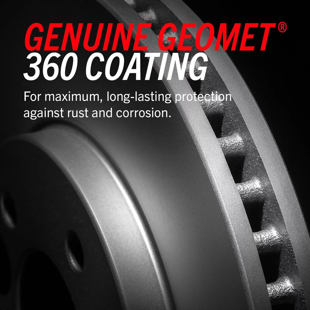 Kit Front Rear Fits Toyota Coated CRK5828 & Power 2019 Highlander Brake Stop Geomet
