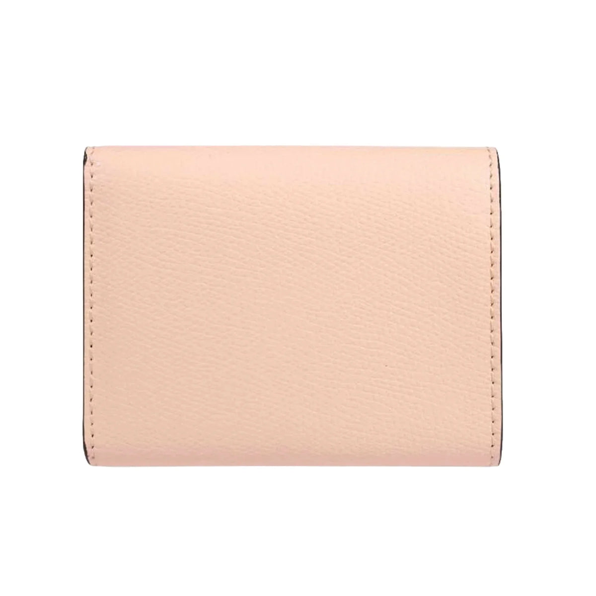 Tortora Gray Pink Trifold Calf Fendi Leather O'Lock Micro Wallet Rose