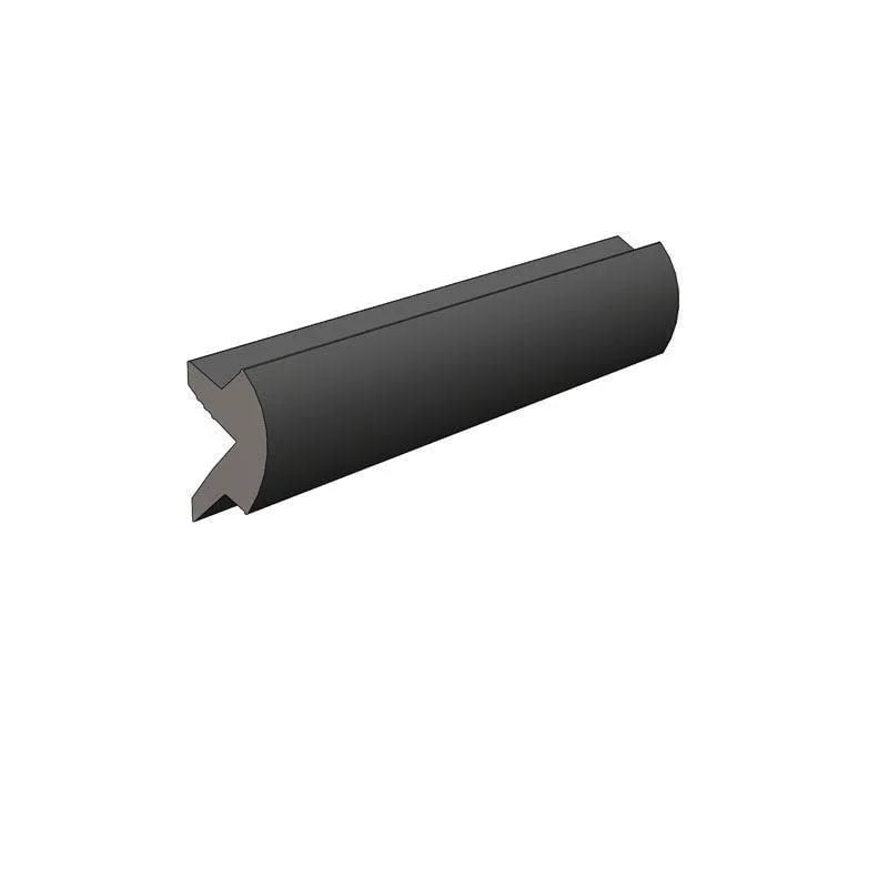 Rail Kit Taco Marine Flexible 0342BKA501 Insert Black Rub
