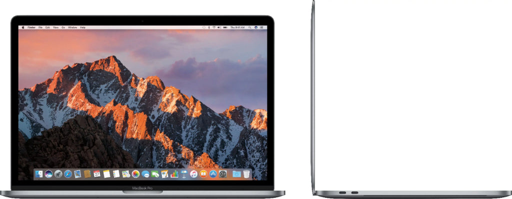 MacBook with (Fair) Pro 256GB 2.8 Core 2017 i7, RAM, GHz Intel Pre-Owned Gray 16GB Space MPTR2LL/A, MacOS, Bar 15.4-inch SSD, Apple Touch