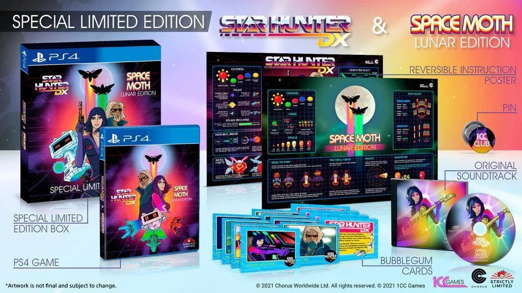 Edition DX Moth: Space Star Edition & Lunar Hunter Limited [PS4] - Special