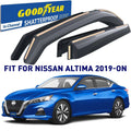 Nissan for Visors Rain Cars, Window GY007801 - Deflector, Window Shatterproof pcs Accessories, Deflectors in-Channel Goodyear Guards, 4 for Car 2019-2024, Vent Altima