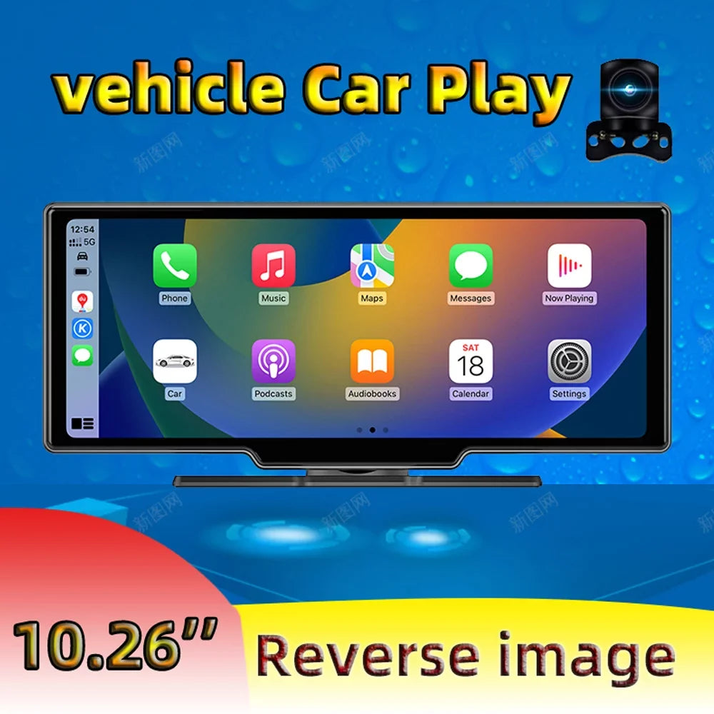 Console Control Car Rearview Ametoys Car Recorder Auto Car Car Video Multi- AUX APP Mobilephone 10.26in Car Multi-language