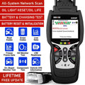 OBD2 Oil Scanner Bluettoth Reader INNOVA Diagnostic Registratio ABS Code 6200P Battery System Tool Full SRS
