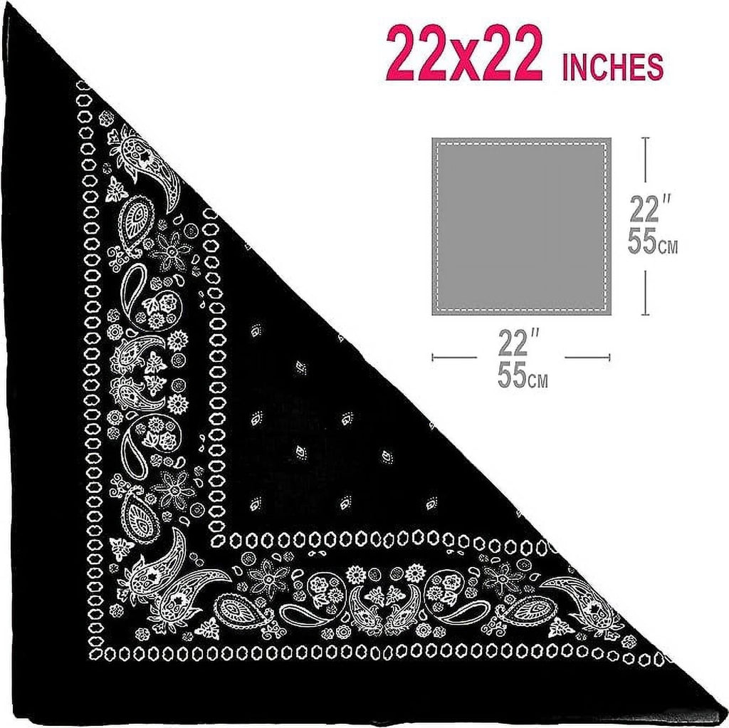 Women Bandanas 100% BASICO Bandana Cotton for and Men