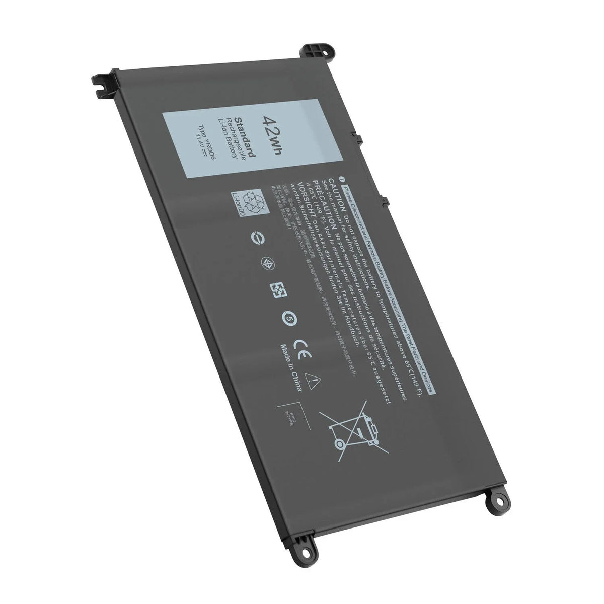 5481 5593 Inspiron for 1VX1H 5491 2-in-1 Battery 5493 5584 5590 5485 5482 YRDD6