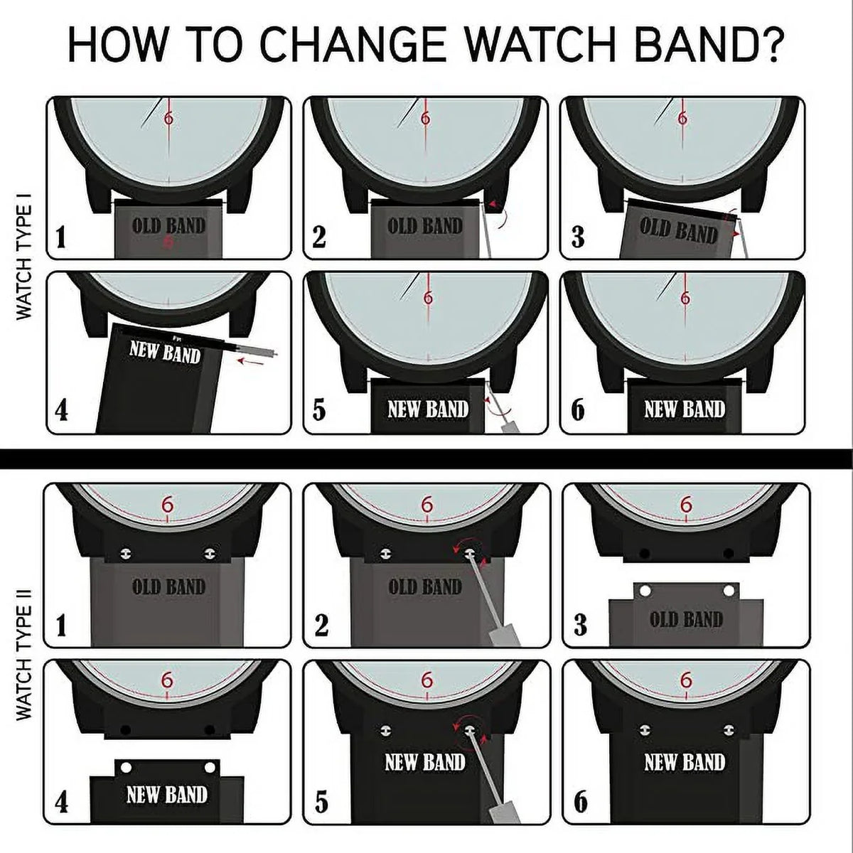 Bang Band, Big Silicone 44MM Band Watch For Fits Width, WBH 25MM Buckle 22MM Width Hublot Fusion, Band Classic