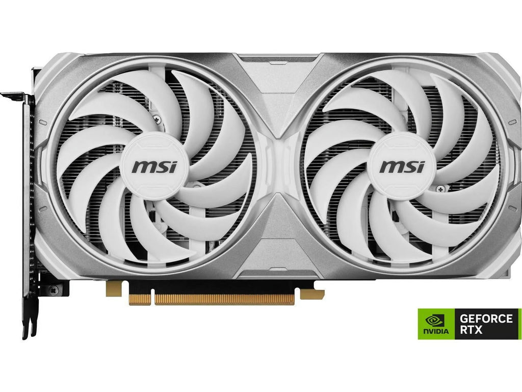RTX Express ATX 12G 4.0 SUPER 2X Video VENTUS MSI RTX GDDR6X PCI GeForce 4070 Card Ventus 4070 WHITE 12GB OC SUPER
