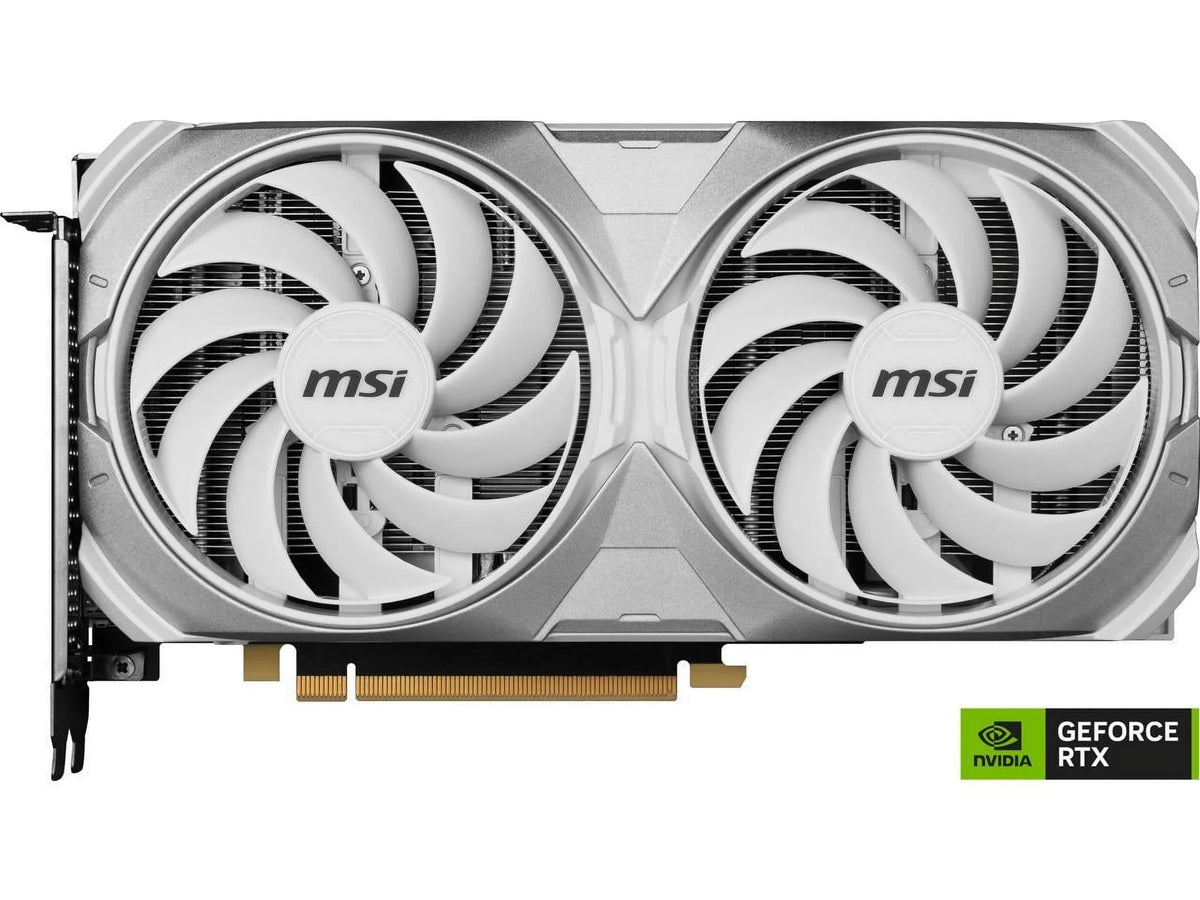 RTX Express ATX 12G 4.0 SUPER 2X Video VENTUS MSI RTX GDDR6X PCI GeForce 4070 Card Ventus 4070 WHITE 12GB OC SUPER