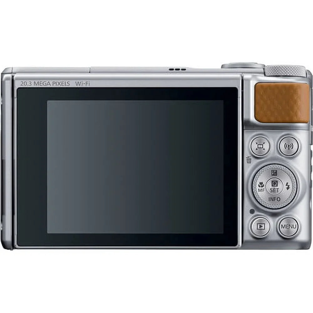 , Grip with SD Canon Digital SX740 Case More Tripod 64GB Memory Hand Camera Bundle (Silver) PowerShot , and