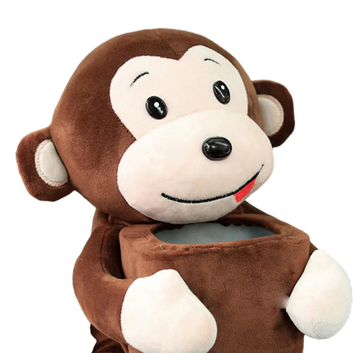 Accessories 2 Vehicle Holder Cute for Monkey Comfortable Cartoon Cartoon Box Home Box in1 Tissue Animal Organizer