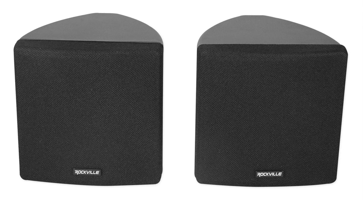 Amp+(6) Pendant+Ceiling Office/Hotel JBL Cube+(2) for 3.5" Speakers 6-Zone Black