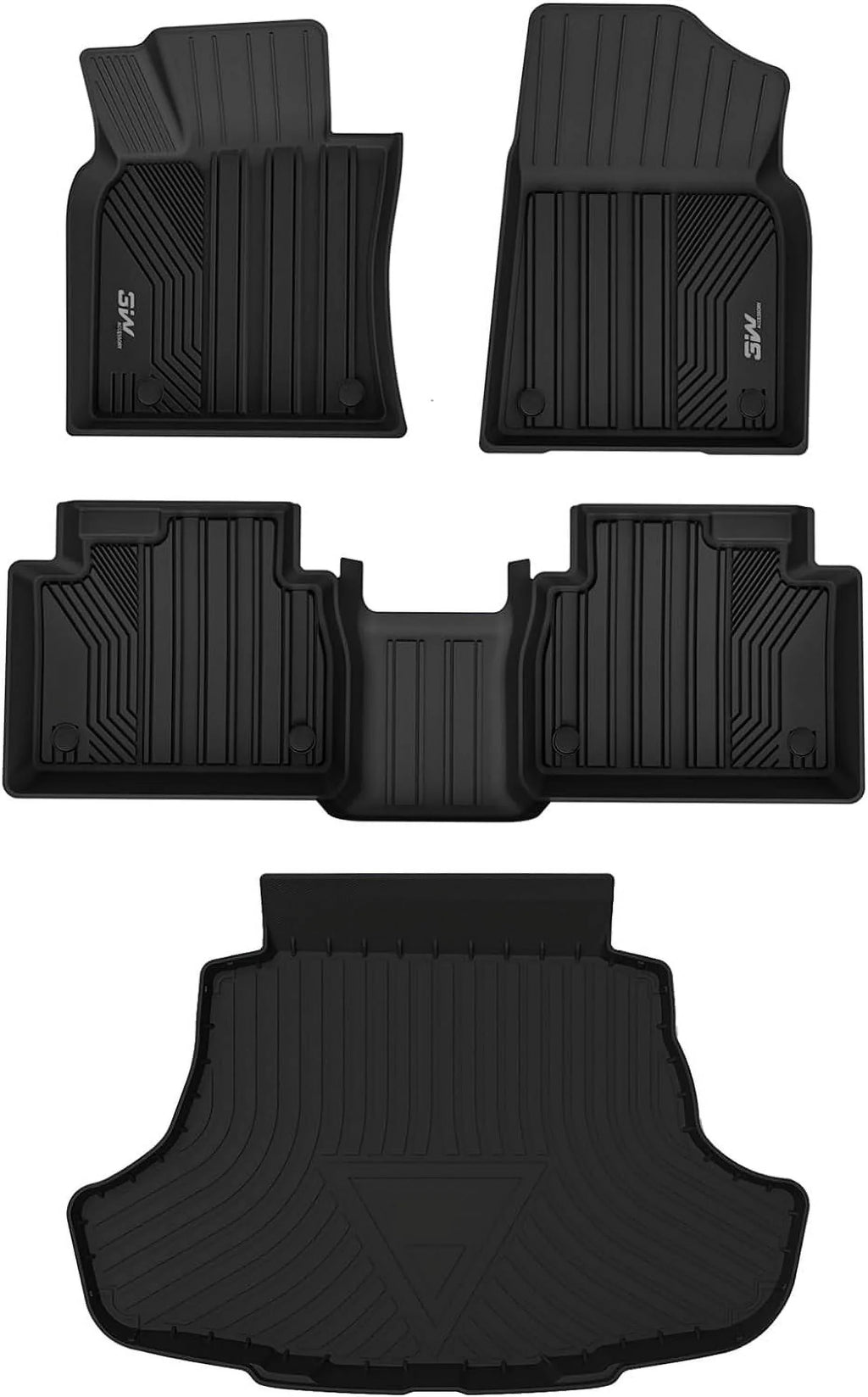 for Floor Cargo Trunk Camry FWD FWD ONLY Liner and TPE or Mat 2018-2024 Liner 3W All Toyota Fit Camry Mats Floor & for AWD) Custom (Not for Weather Hybrid