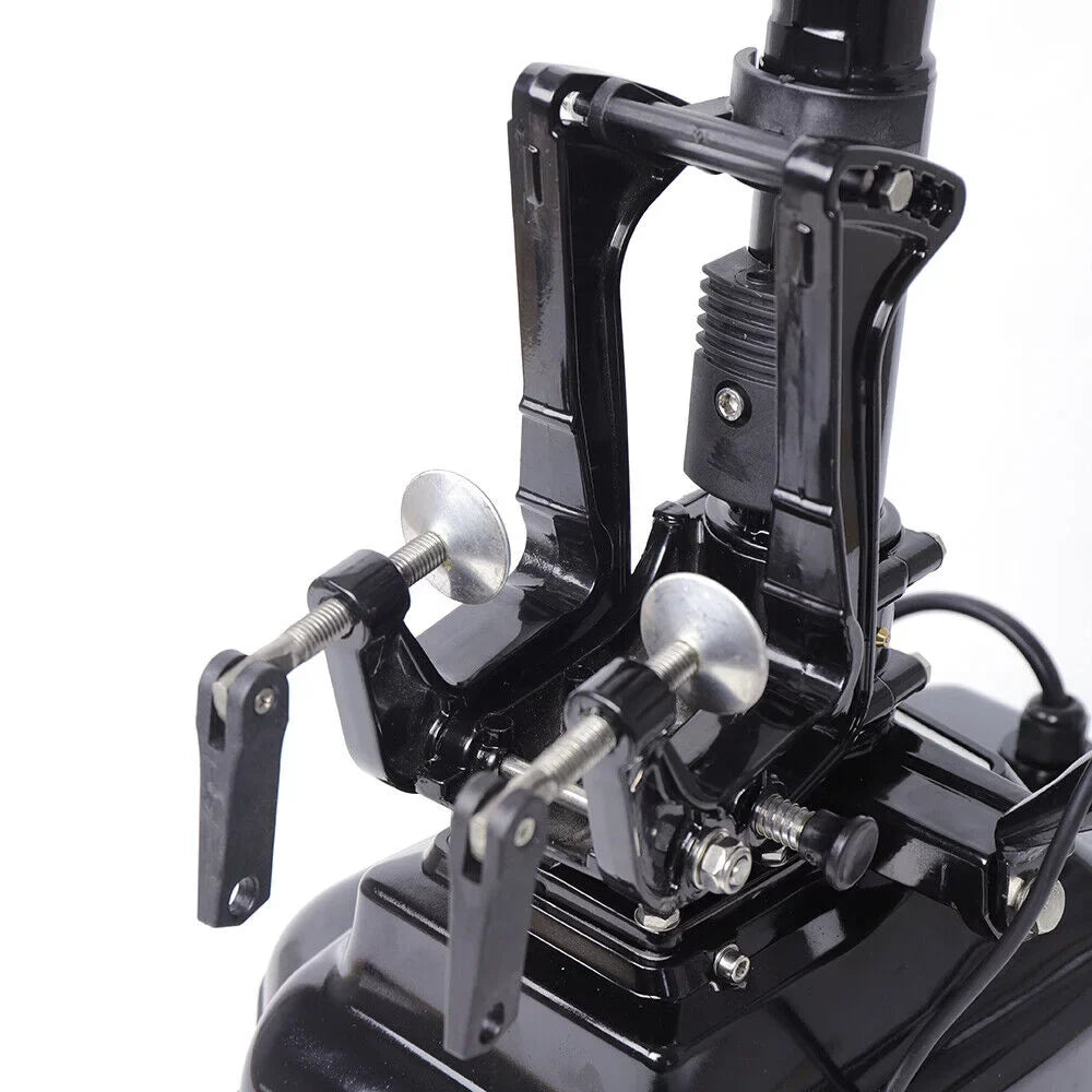 4HP Fishing CDI Electric Boats Outboard Heavy Boat 48V Duty Outboard Motor for Boat Miumaeov Motor Engine Fishing Engine 1000W Outboard Boats Outboard Mount Motor Electric Inflatable