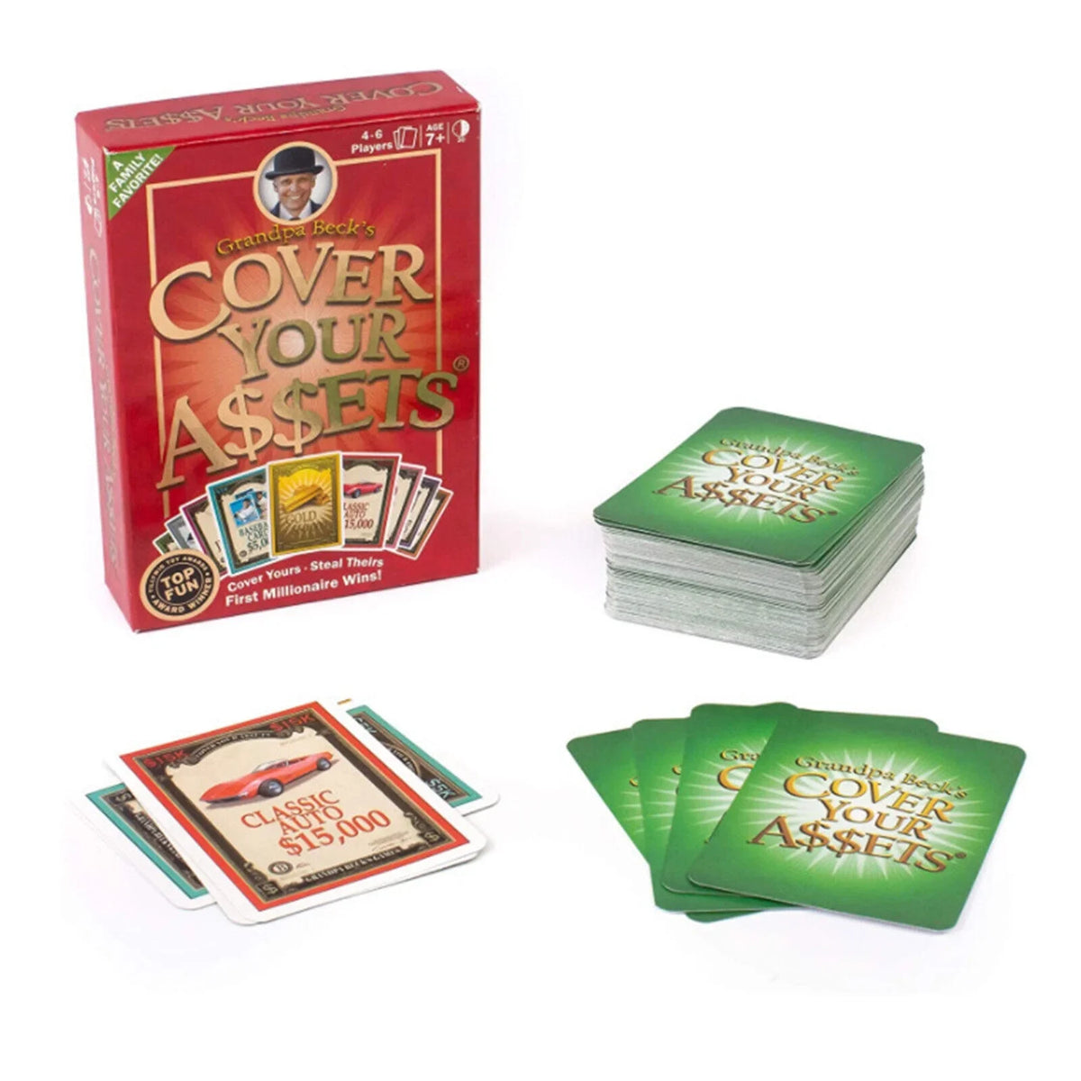 Family-Friendly Cover Toy Your Grandpa Card Game Assets Fun Set Collecting Becks