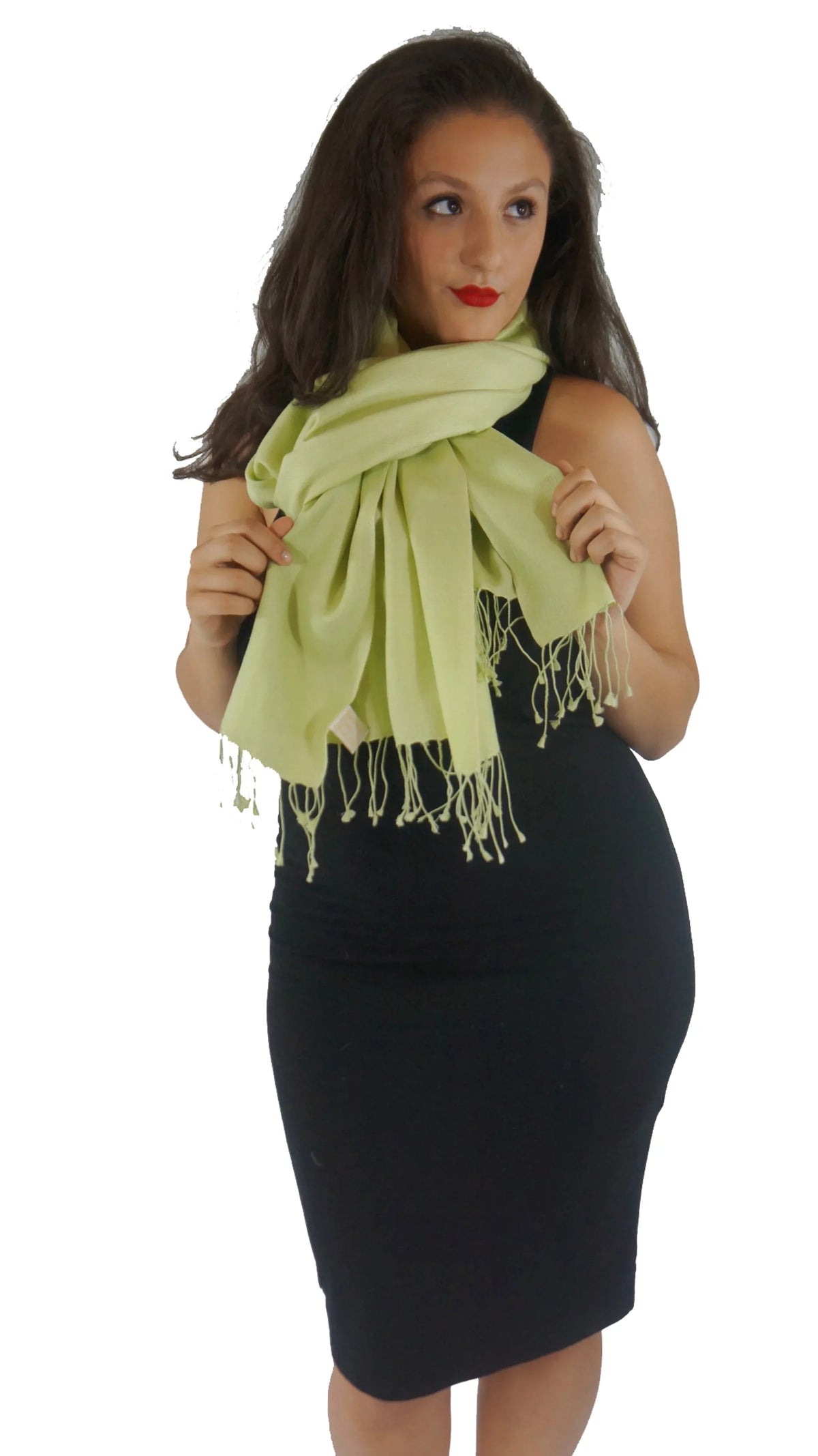 Scarf/Pashmina Shawl/Cashmere/Cashmere Green) (Mint Scarf/Wool/Silk Scarf/Scarves/Shawl/Shawls/Stole/Wrap/Pashmina