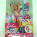 Accessories Team with Playset Gymnastics Barbie Stacie Doll