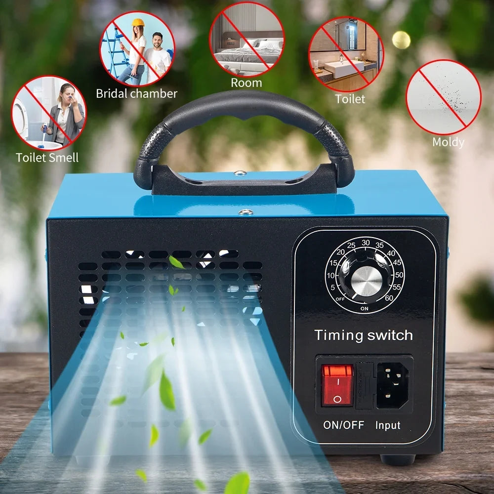 Ozone Pollutants Machine Glossy Dust - Finish & 41dB with Room Kydely Eliminate Steel Powerful Ozone Smoke,