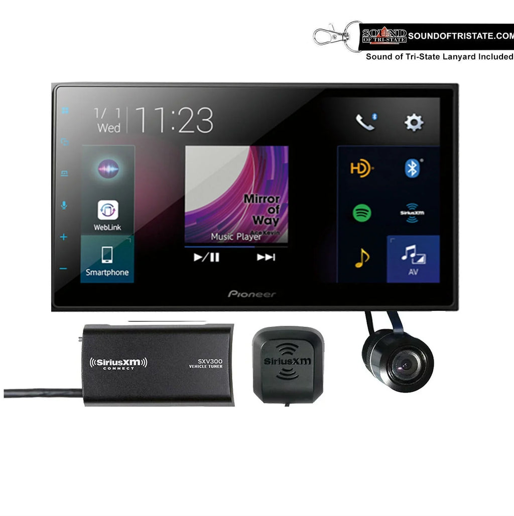 Pioneer DMH-2660NEX SXV300V1 Style Backup + Camera Bullet 6.8" & er Media Receiv