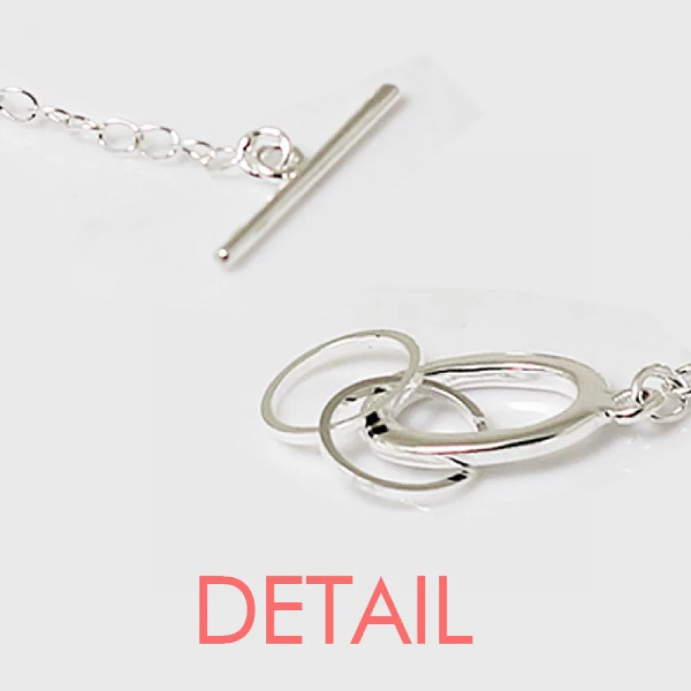 Jewelry Chain Design Heart Pattern Electrocardiogram Bangle Charm Bracelet