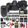 Mirrorless f/4 Charger + Corel + + Card x R6 + More LPE6 with Battery II Card + EOS Photo Software 2 Camera + + Memory 64GB LED Lens + Reader Light Mark Canon Case 24-105mm External (5666C011)