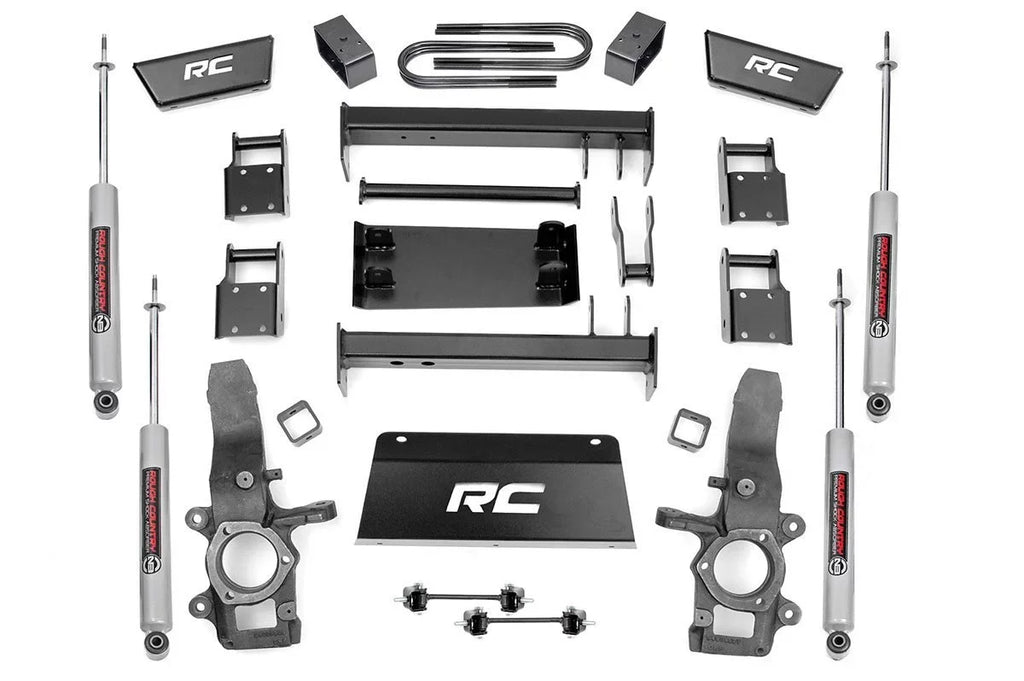 Lifted Lift N3 (fits) Country | Kit 1997-2003 F150 System Suspension Shocks 5" 4WD Rough Knuckles | | 476.20