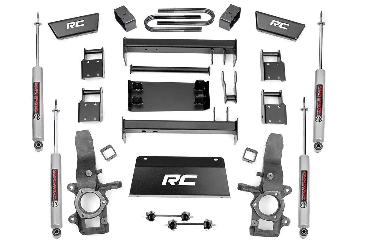 Lifted Lift N3 (fits) Country | Kit 1997-2003 F150 System Suspension Shocks 5" 4WD Rough Knuckles | | 476.20