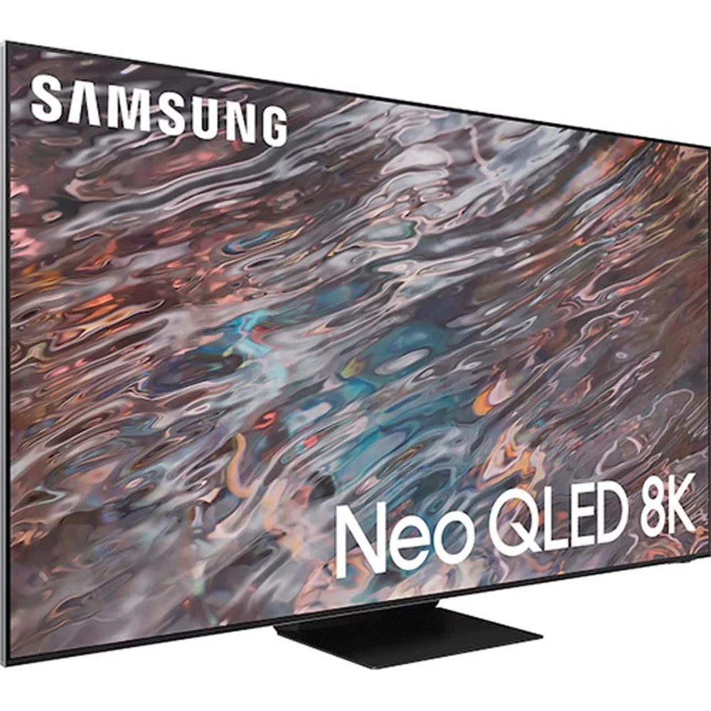 Plan QLED Smart QN85QN800A (2021) (Refurbished) 8K Premium Protection 2 Restored Inch Extended Year TV with Bundle Samsung Neo 85