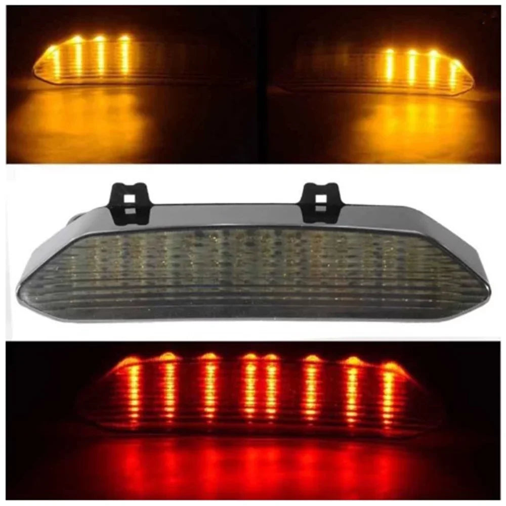 4cm) plastic, 3.5 Smoke Taillight, x ABS 2002-2003(18 for R1 YAMAHA LED YZF x Lens, 12V