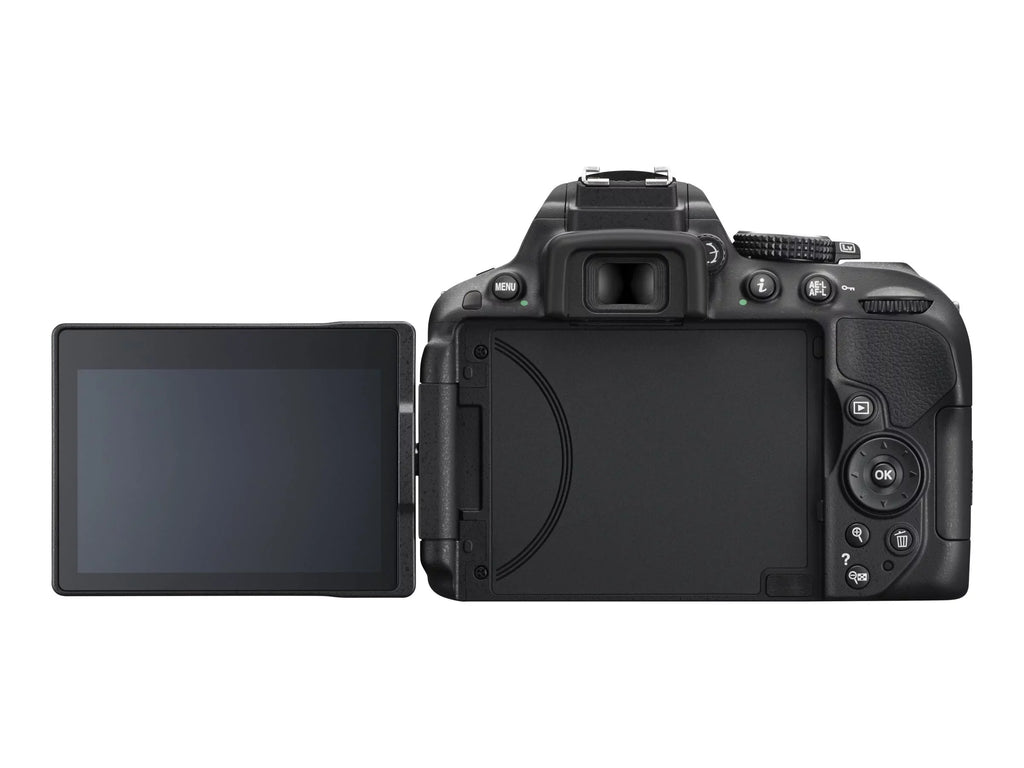 DSLR with 18-55mm and Nikon D5300/D5600 70-300mm Camera Lenses