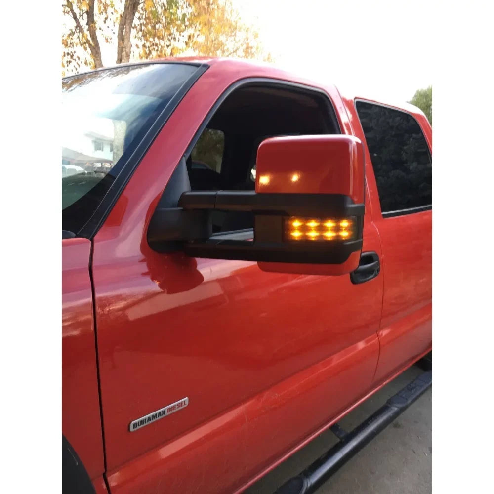 Tow Lamp+Backup Smoke Sierra Power Silverado 07-13 Mirror CHEVROLET Base Fits CHEVROLET 2007-2013 TAHOE SILVERADO, select: For Turn Heated 2007-2014