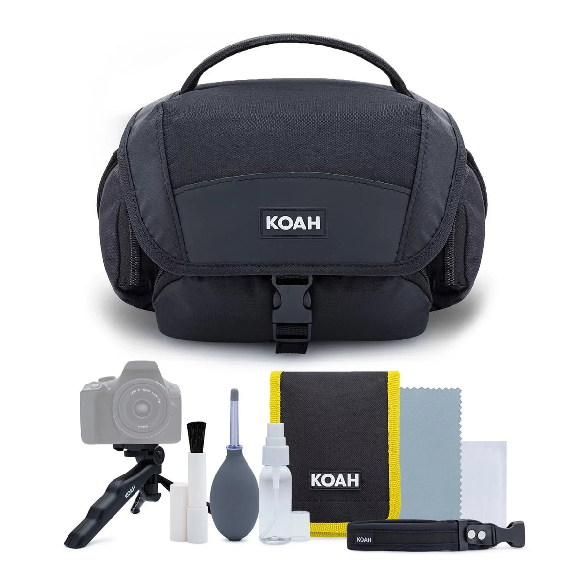 Camera Lens Alpha Mirrorless 28-60mm (Silver) FE Bundle with a7C Essentials Sony
