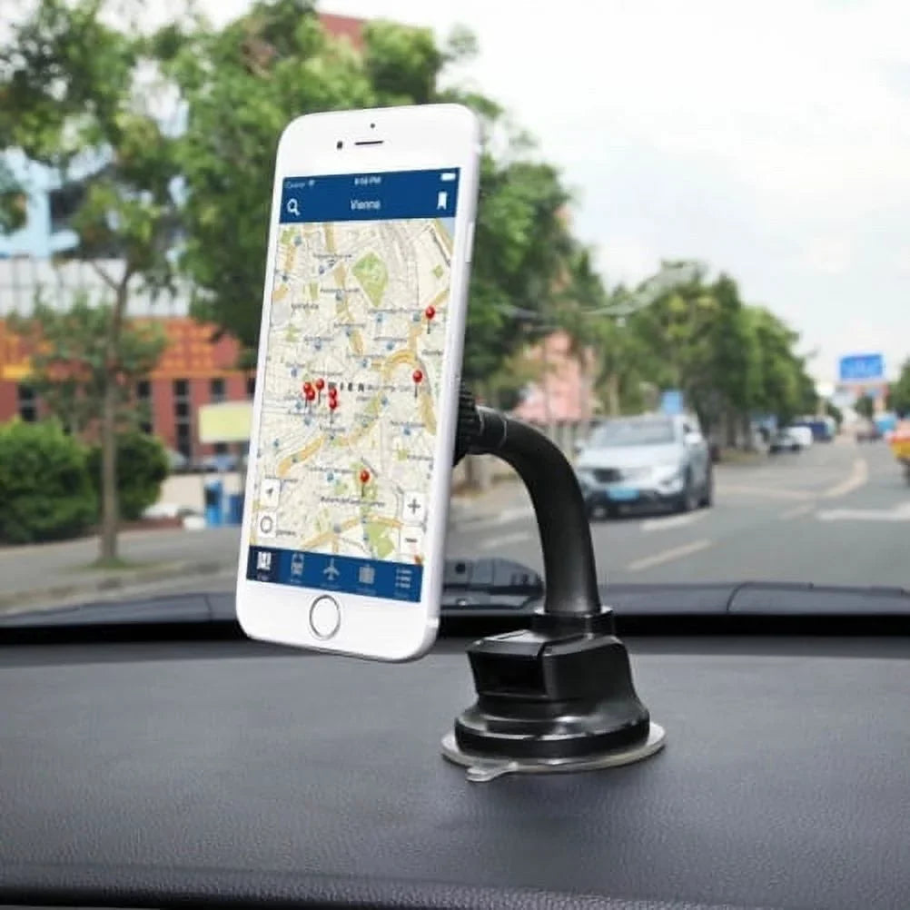 / Dash Red for Mount Samsung 7T, Plus, 2 Magic 3 S9 6T, Gooseneck Hydrogen One - Magnetic 3S Razer S8 Galaxy - 7 Holder Windshield - Car N7Q RED Nubia Pro Sky Phone S7 OnePlus Plus - 6,