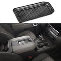 Suburban Trim Chevy Cover 2020 Tahoe Wood Storage 2021 Armrest Grain SIERRA Silverado For 2019 Center Box Fit Black 2022