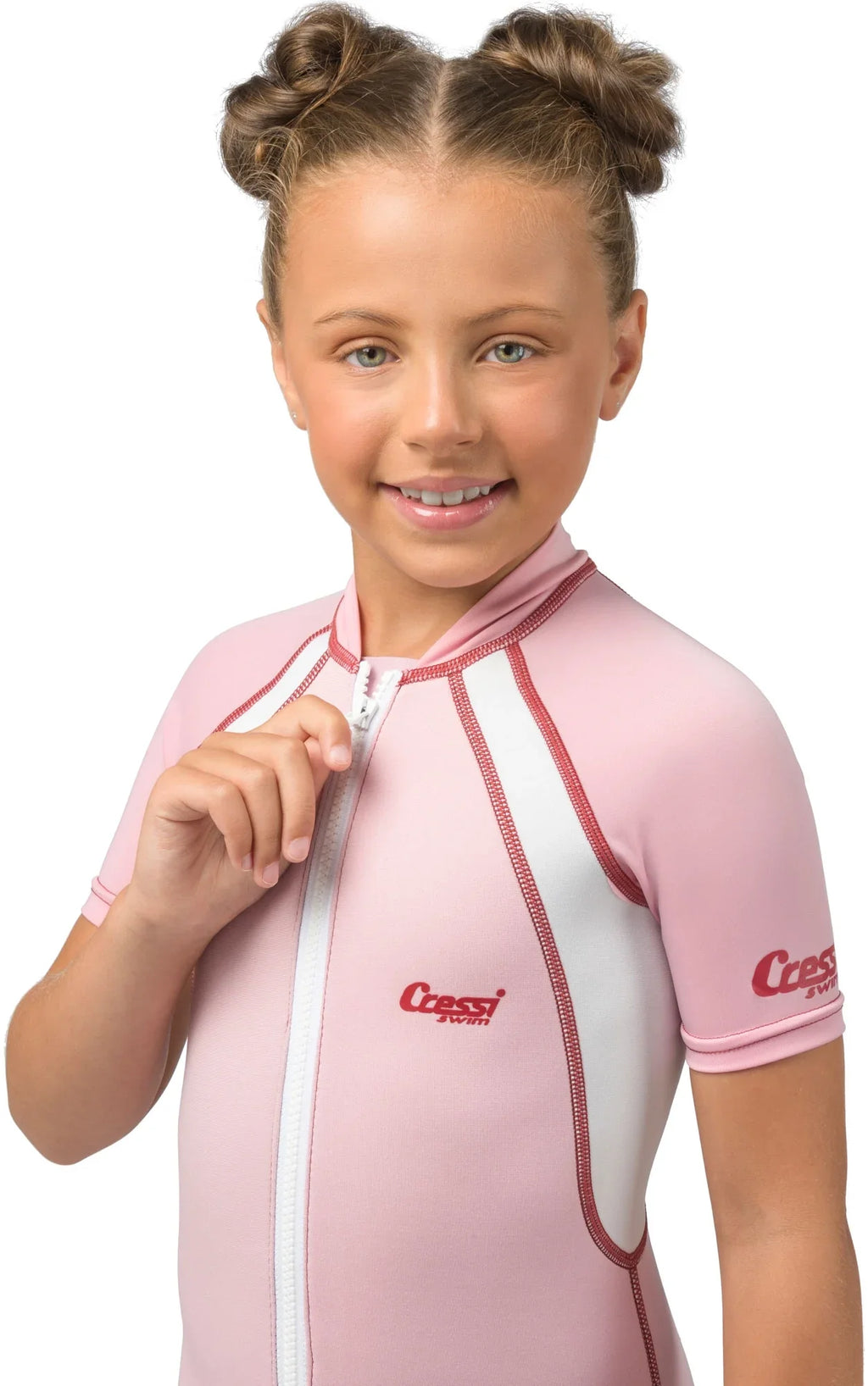 (Pink, Wetsuit Girls 1.5mm Shorty X-Large) Pink Cressi