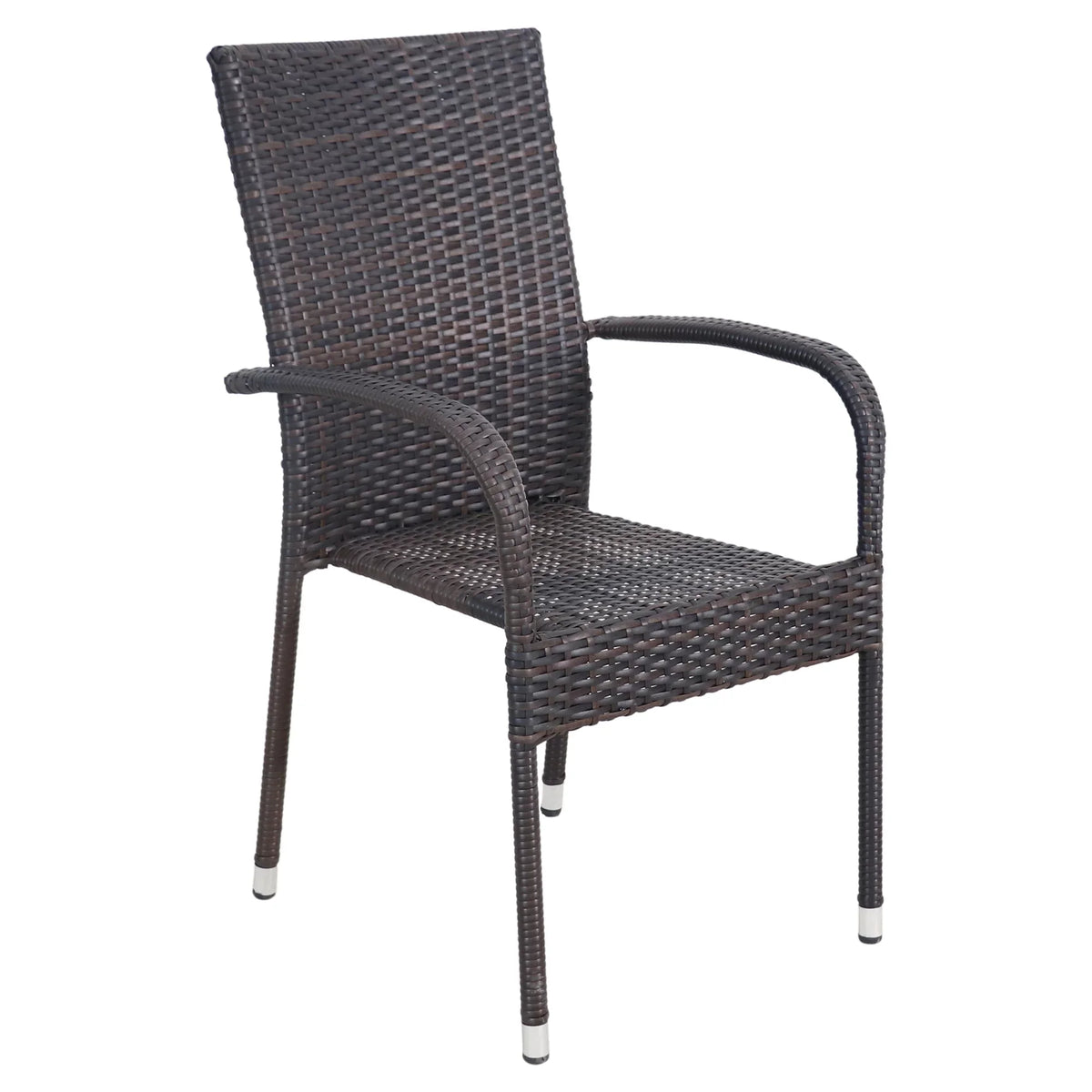 Woven Wicker Set 5-Piece Patio Venice Brown Northlight Dining Resin Outdoor