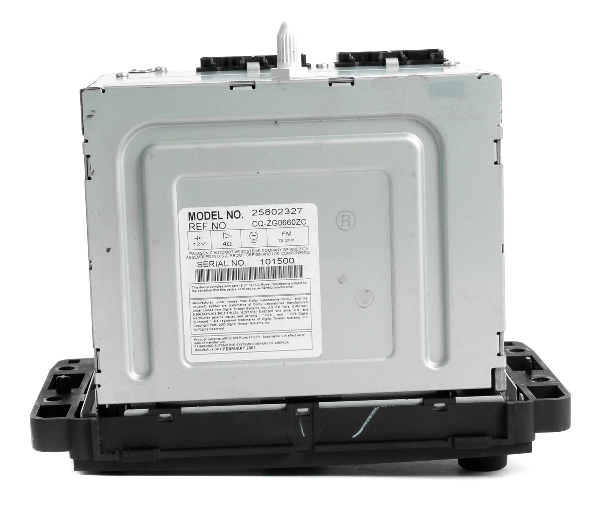 Player (Refurbished) 2007 Outlook FM Input CD AM Restored DVD 25802327 OEM Saturn Auxiliary MP3 Radio