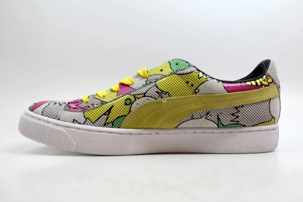 68 DOPE LOW NEW SHOES PUMA MULTI SNEAKER COLOR BASKET COMICS 10 PRINT MEN SIZE