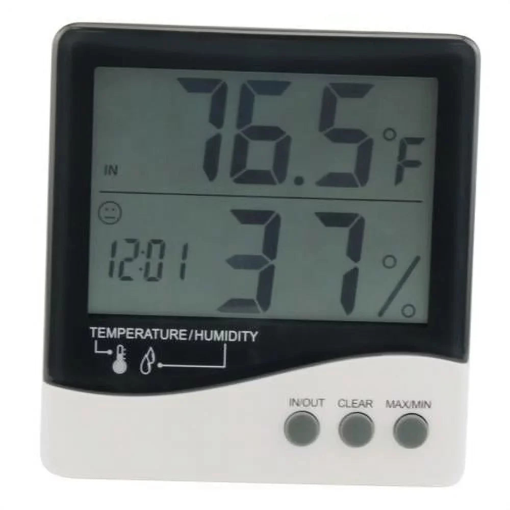 Grower's Hygrometer / Thermometer Large Display Edge (20/Cs)