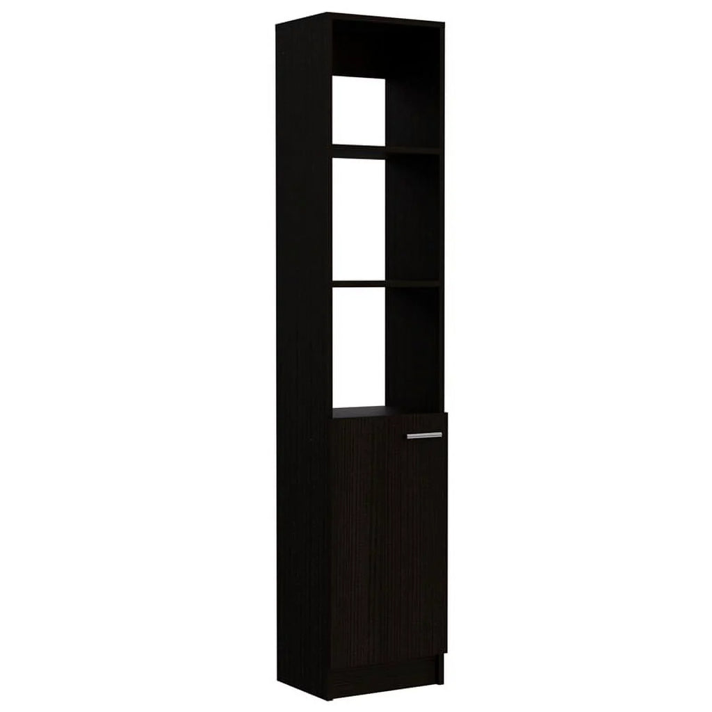 Square 2-Piece Cabinet Medicine & 63" One Set Linen Cabinet with Door Home