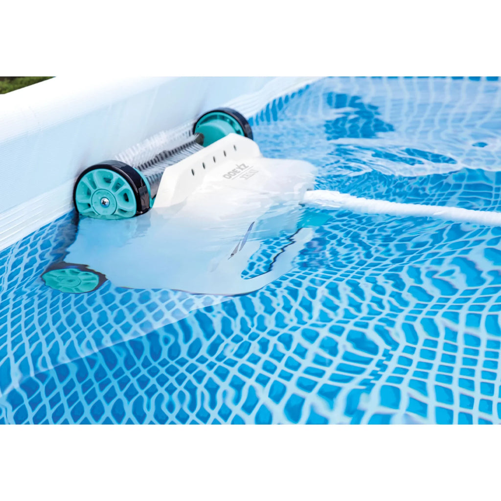 Gal Robot Ft w/ Pool Intex Cleaner Ground 700 Hose 21 Above Vacuum Hour Per