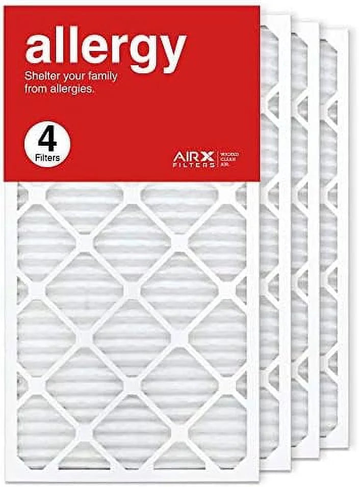 Allergy The Air Filter, Made Air 16X30x1 Filter 11 HV MERV 4-Pk Pleated In Furne