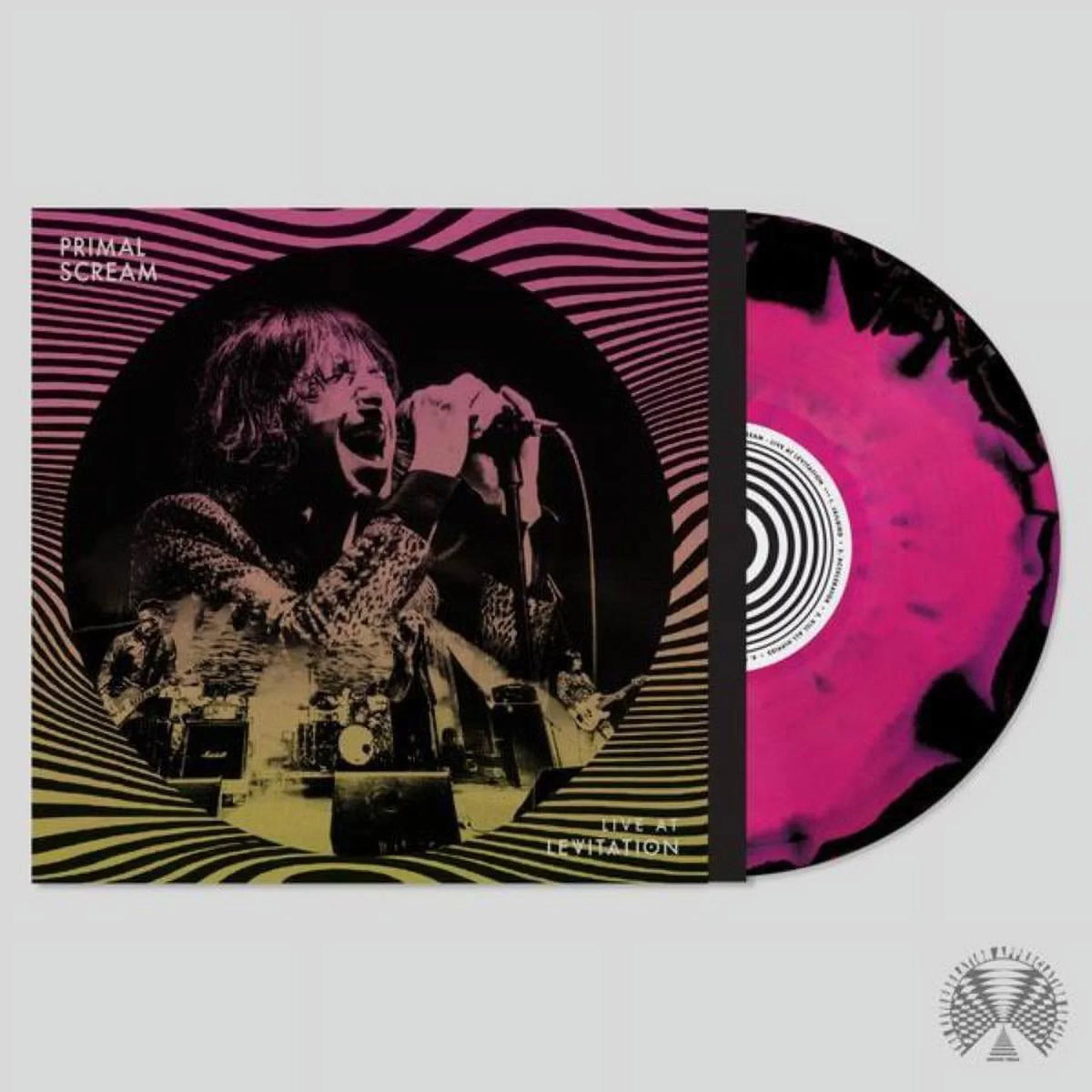 Vinyl Exclusive LP #500 Swirl Primal Scream at Edition Levitation Loaded Live Limited